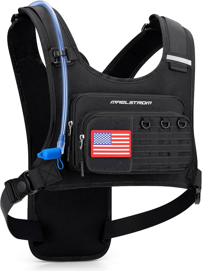 Maelstrom Running Vest, Detachable Hydration Backpack - Image 9