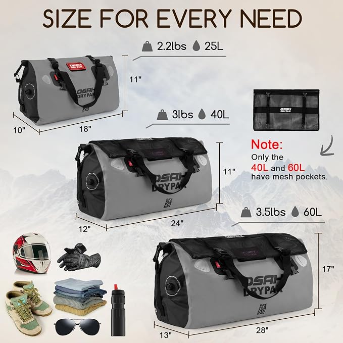 OSAH DRYPAK Waterproof Duffel Bag - Image 2