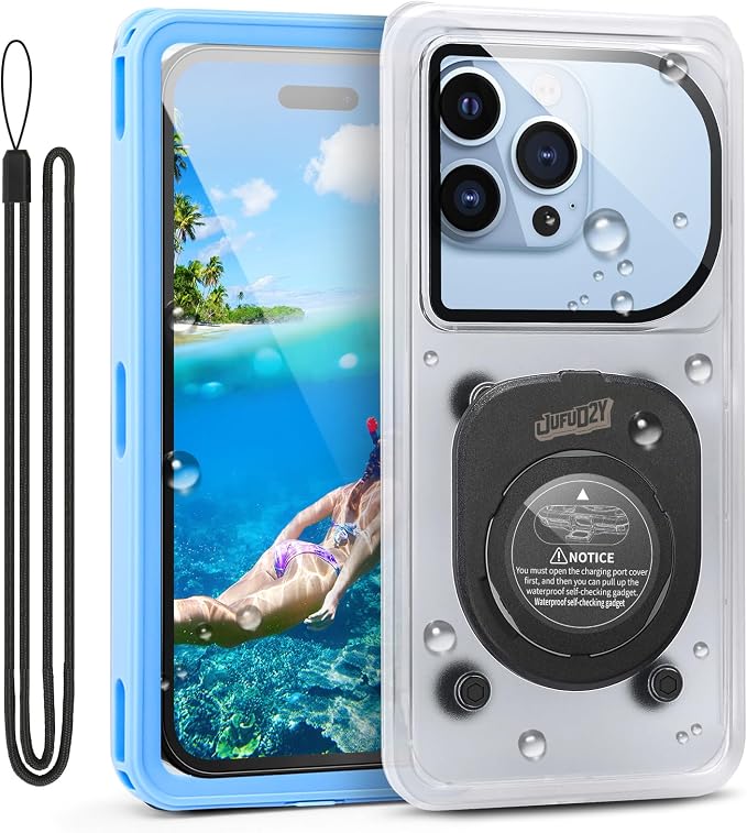 Waterproof Phone Pouch, IPX8 Waterproof Phone Case by RARTOP