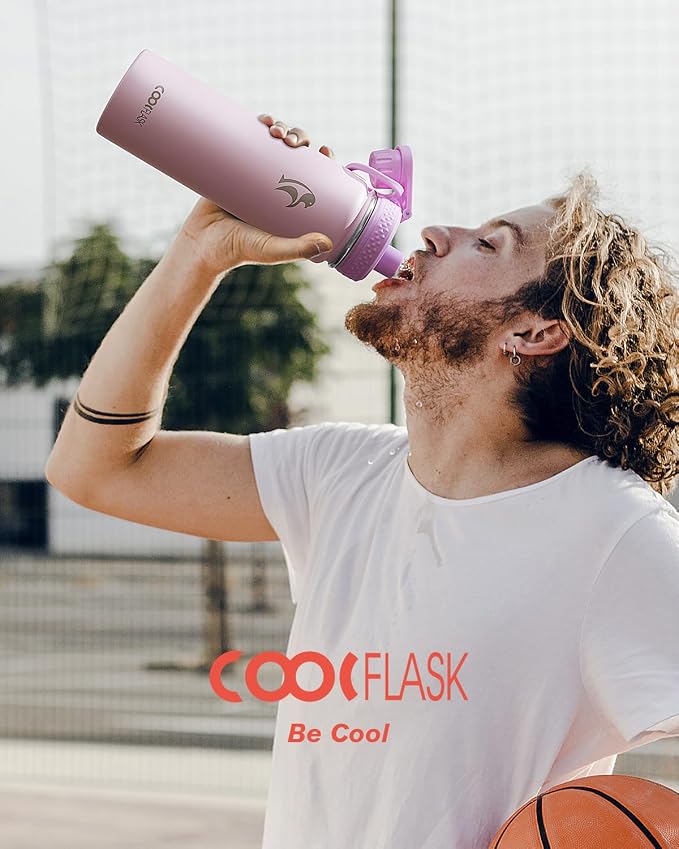 Coolflask Water Bottle 24 oz Insulated - Image 6