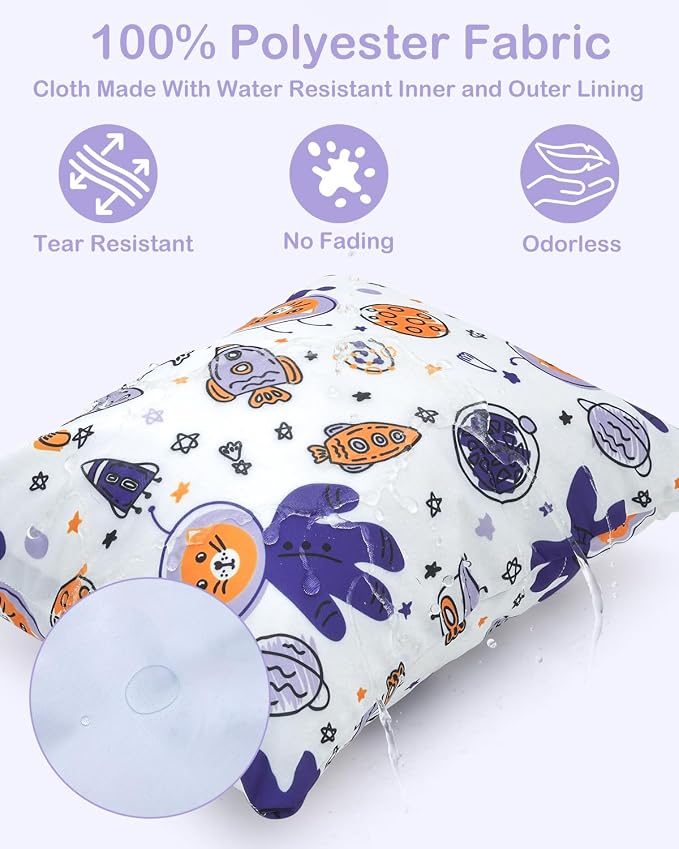ALVABABY 2pcs Waterproof Wet Dry Bags, Reusable - Image 2