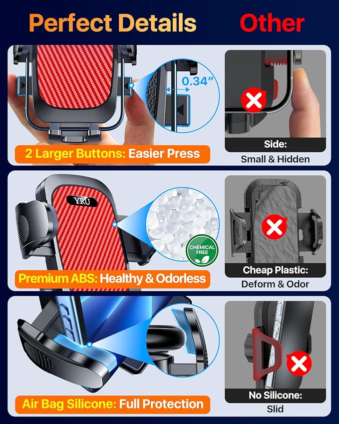 YRU Dashboard Cell Phone Holder - Image 5