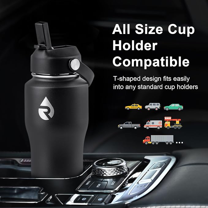 RAYMYLO 18 oz Insulated Water Bottle - Image 2