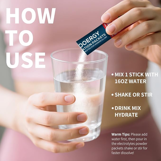 Electrolytes Powder Packets Sugar Free Hydration Packets, Liquid Daily IV - Image 7