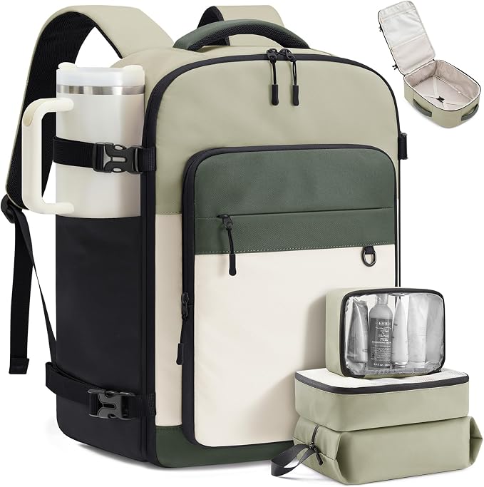 LOVEVOOK Travel Backpack for Women & Men, 40L Large Airline Approved Carry on by LOVEVOOK