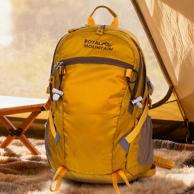 Hiking Backpack With Rain-cover, 30L Travel Backpacks - Image 7