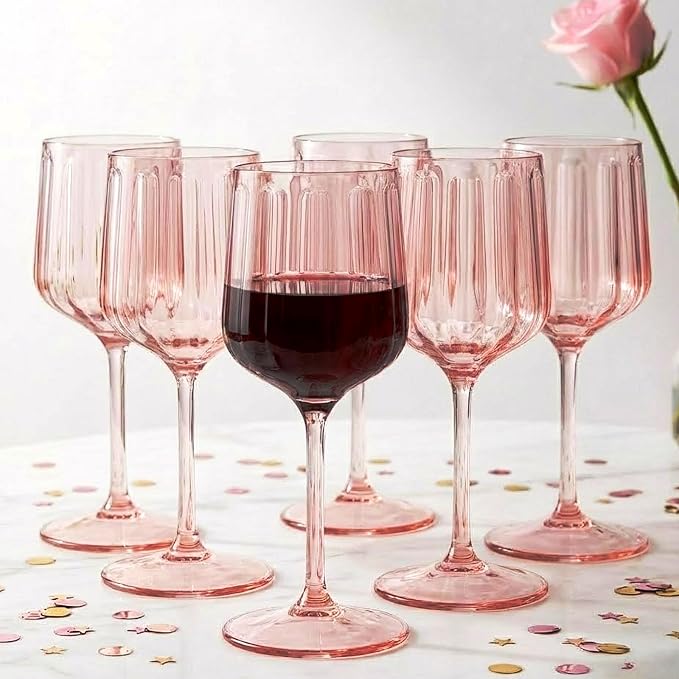 Khen Acrylic Lucia Stemmed Goblets by Khen