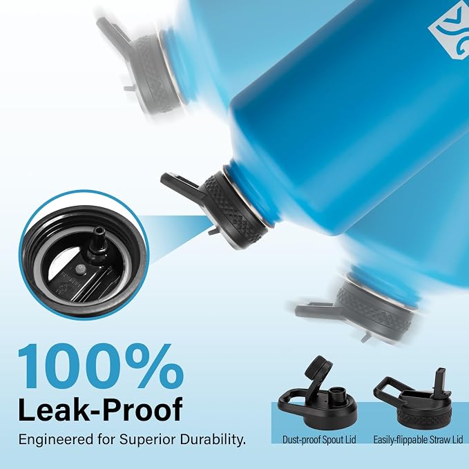 DYSANKY 1 Gallon Water Bottle Insulated | Thickened Stainless Steel Vacuum - Image 7