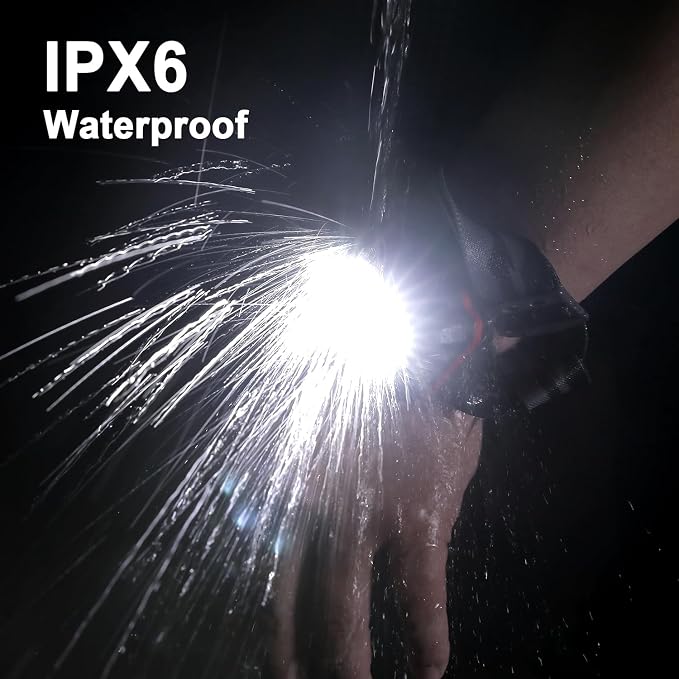 klarus HM1 2PCS IPX6 Waterproof Rechargeable Headlamp - Image 6