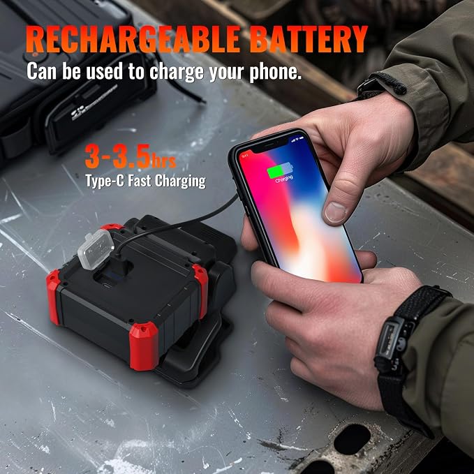 Easymaxx LED Rechargeable Work Light - Image 4