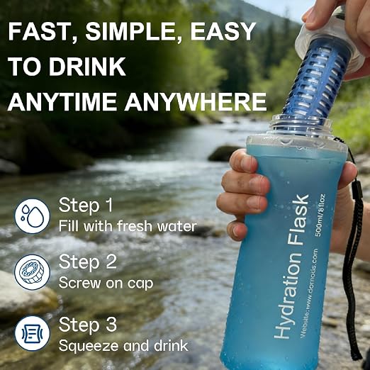 AXEN Collapsible Water Bottle - Image 5