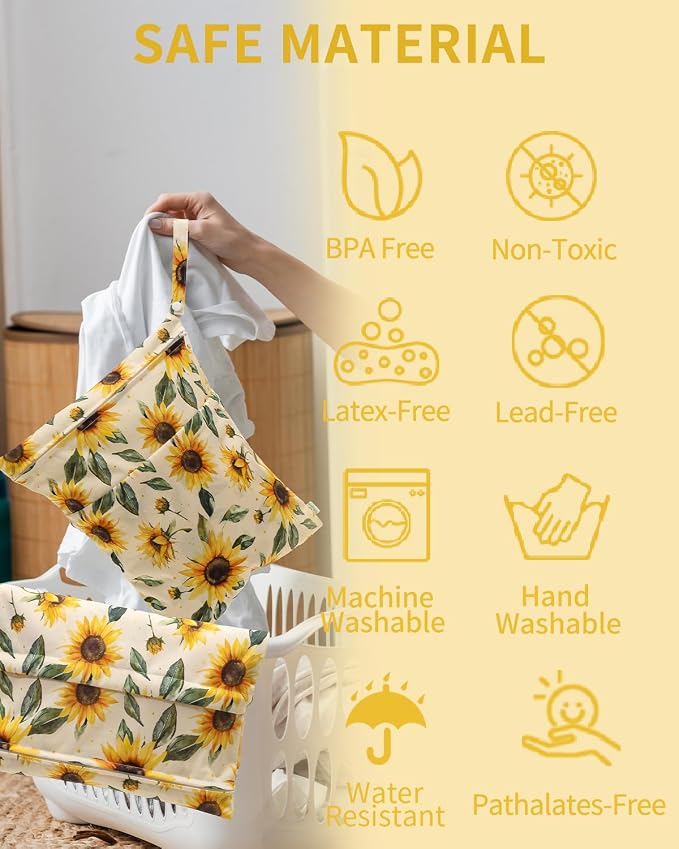 babygoal Wet Dry Bags 3 Pack, Waterproof Travel Bags - Image 6