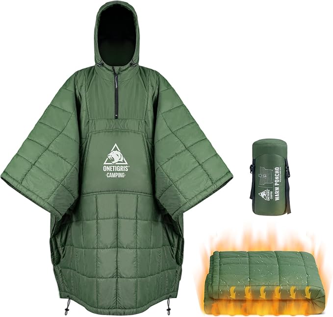 ONETIGRIS Camping Blanket Poncho by OneTigris