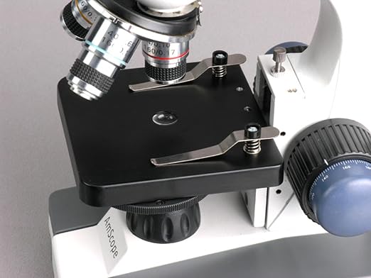 AmScope M150C-50WM-50P100S Compound Monocular Microscope, WF10x and WF25x - Image 3