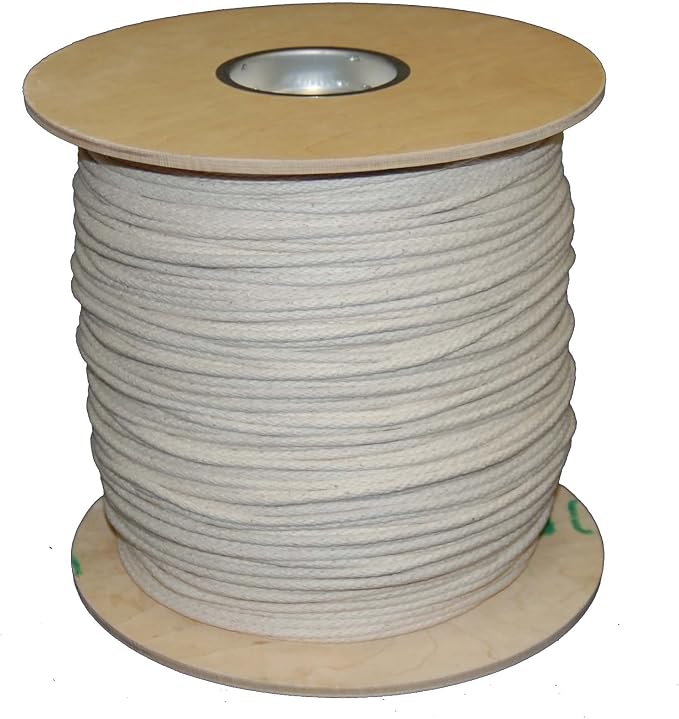T.W Evans Cordage 46-087 Number-8 14-Inch Buffalo Cotton Sash Cord 1200-Feet by T.W+.+Evans+Cordage+Co.