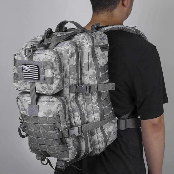 Hannibal Tactical MOLLE Assault Backpack, Tactical Backpack Army Military - Image 7