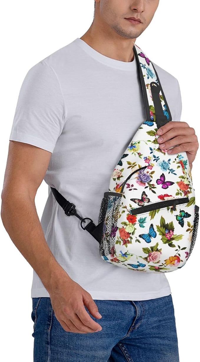 Sling Backpack For Men Hiking Daypack Crossbody Shoulder Bag Travel Chest Pack - Image 4