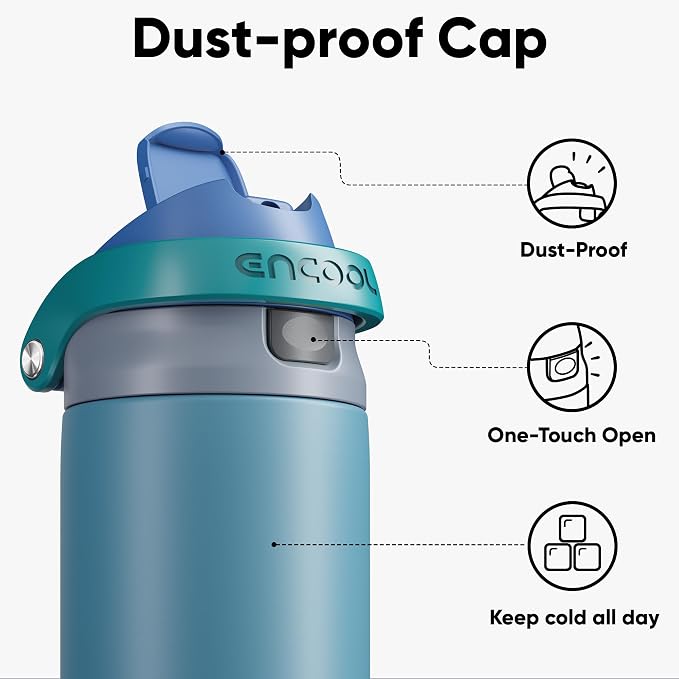 ENCOOL Leakproof Insulated Water Bottle - Image 2