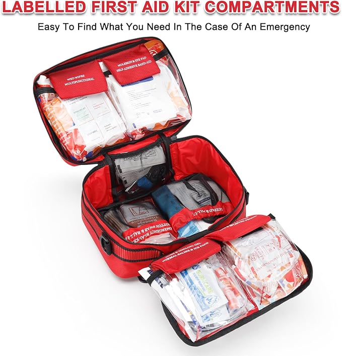VRIEXSD Premium 450 Piece Large First Aid Kit - Image 4