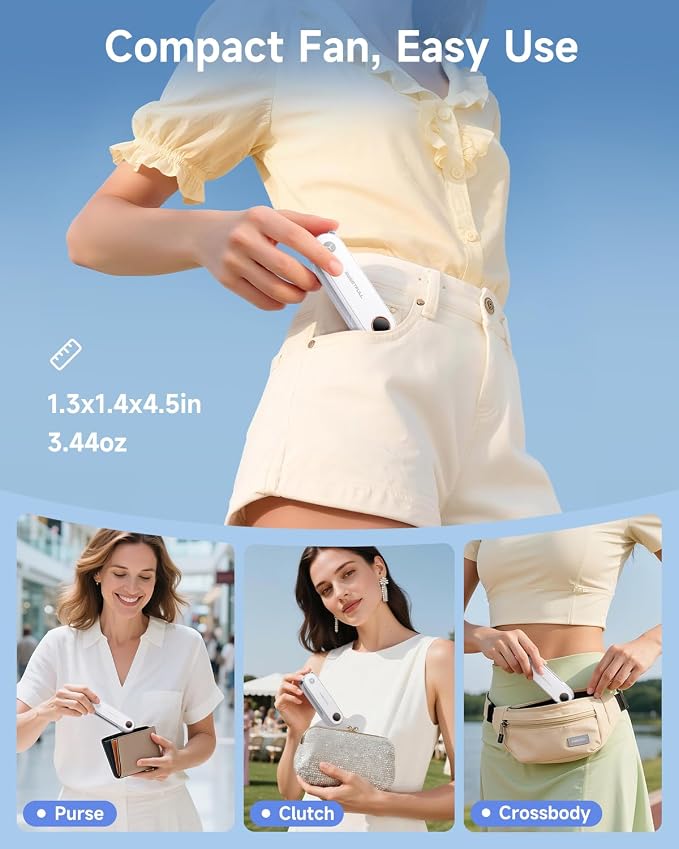 SWEETFULL Portable Handheld Mini Fan - Image 4
