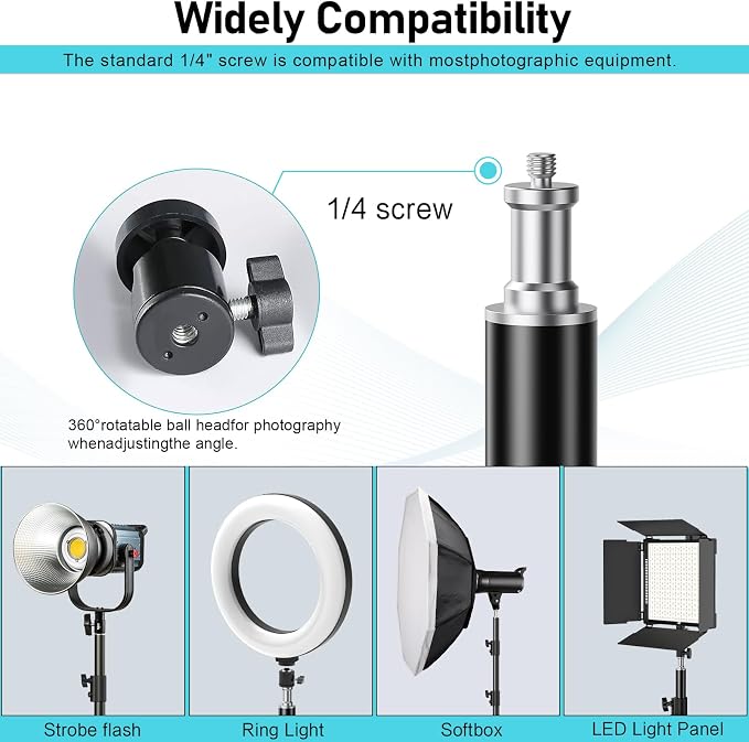 Photography Light Stand, Wedding Outdoor Video Shooting - Image 4