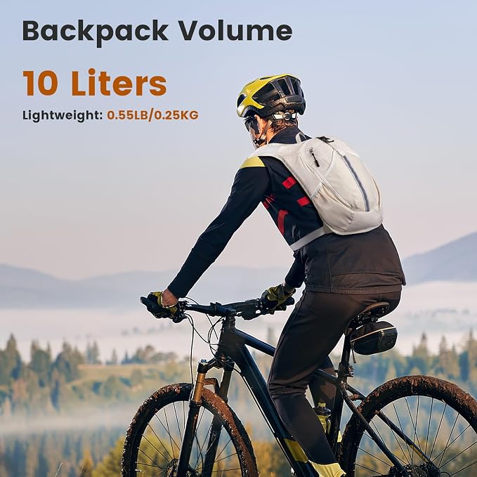 Small Hiking Backpack 10L- Lightweight Packable Foldable Backpack - Image 8
