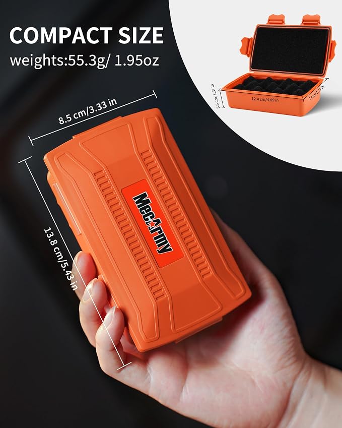 MecArmy B10 Edc Storage Box, Compact Waterproof Hard Case - Image 3