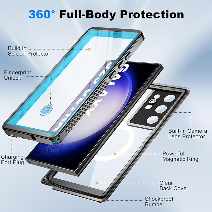 for Samsung Galaxy S23 Ultra Waterproof Case - Image 5