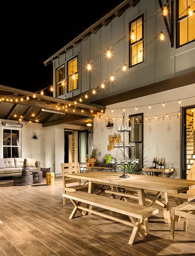 Larkvue 75FT Outdoor String Lights, Patio Lights - Image 6