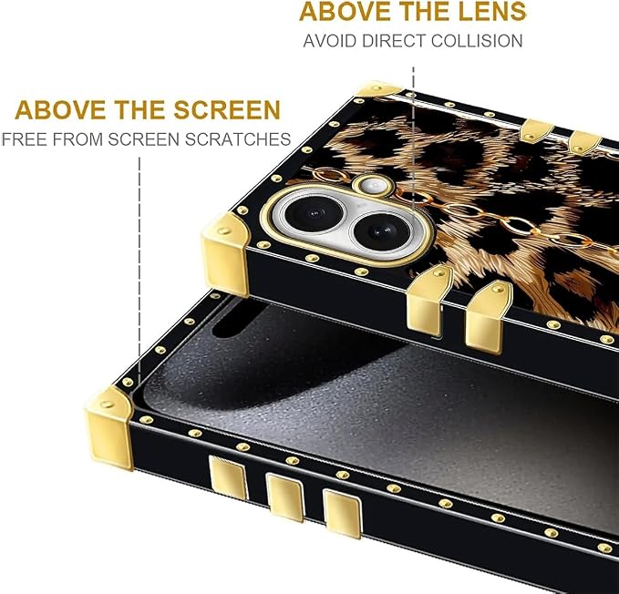 for iPhone 17 Case Luxury Golden Decoration - Image 7