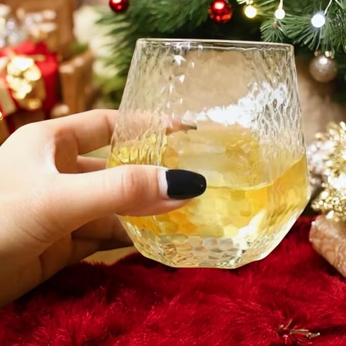 Oojami 40 count Diamond Unbreakable Stemless Plastic Wine Champagne Whiskey - Image 7