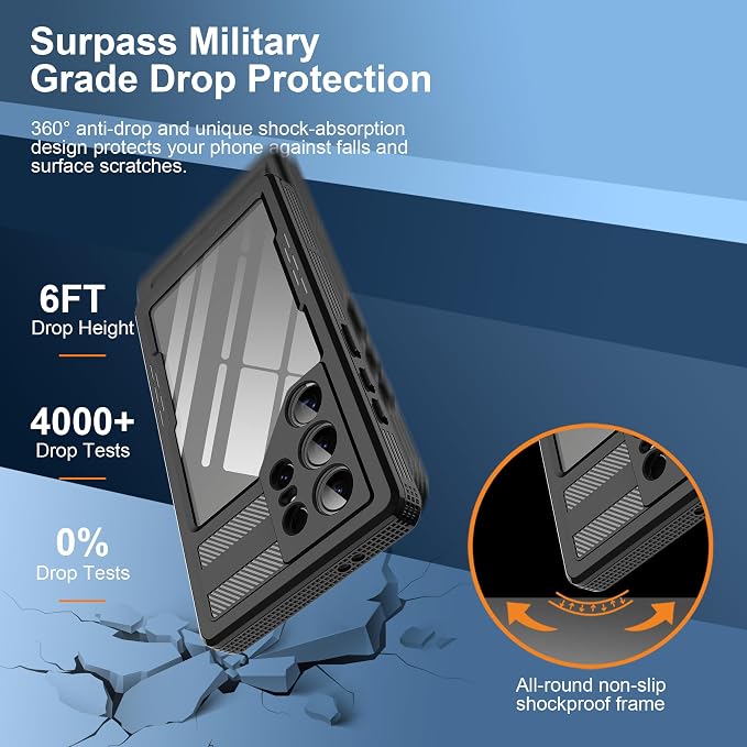 for Samsung Galaxy S24 Ultra Waterproof Case - Image 5