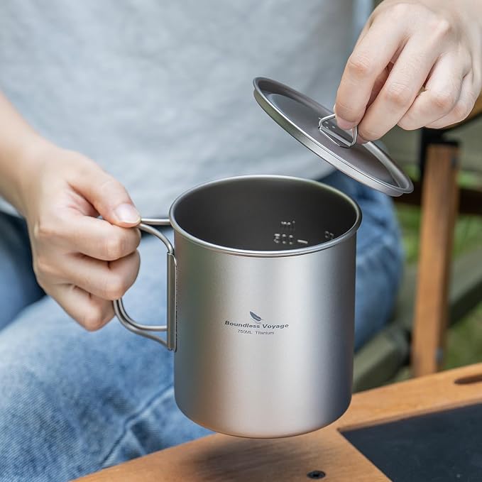 Boundless Voyage Titanium Camping Mug - Image 8