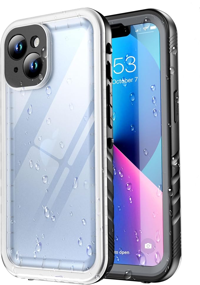 SPORTLINK Waterproof Case for iPhone 13, Shockproof Dustproof by SPORTLINK