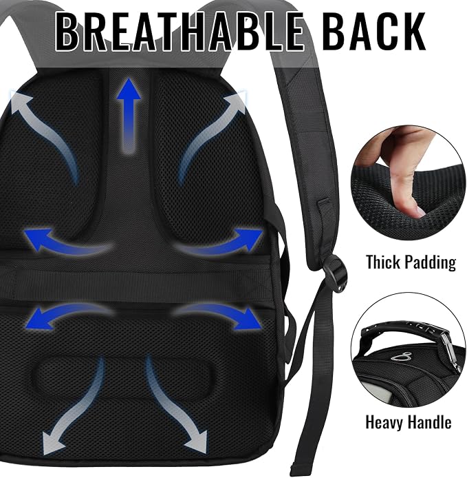 YOREPEK Large Backpack for Men, Extra Large Laptop Backpacks for Men Women - Image 3