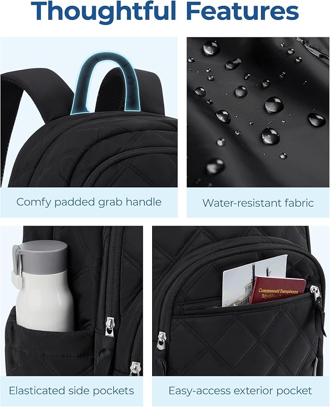BAGSMART Travel Laptop Backpack, College Backpack - Image 7