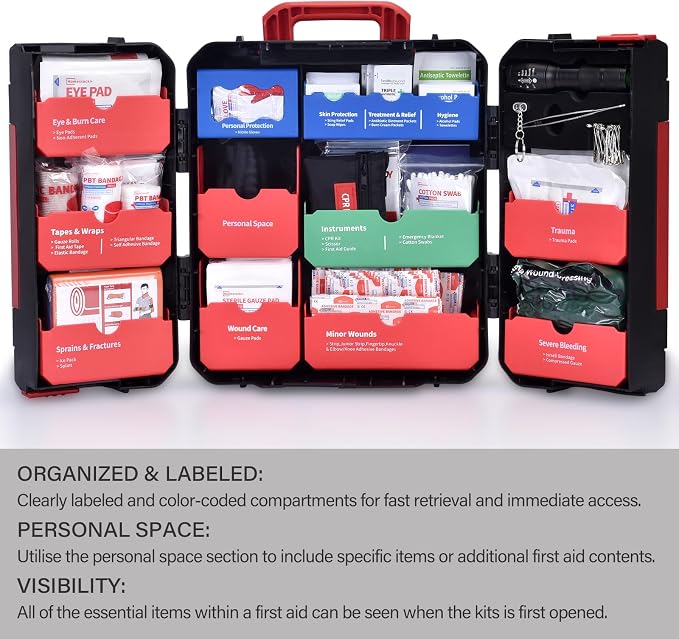 Hard Case First Aid Kit 408 Pcs - Image 6