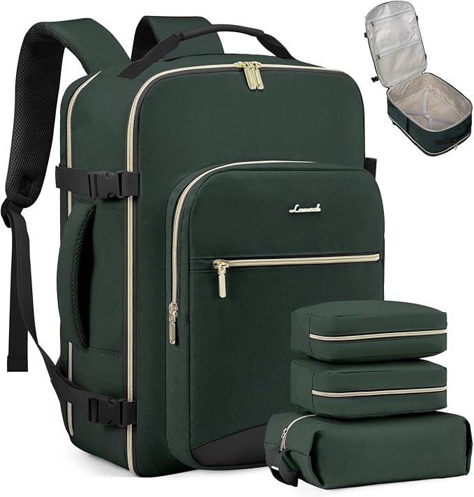 LOVEVOOK Travel Backpack for Women & Men 50L, Airline Approved Carry On by LOVEVOOK