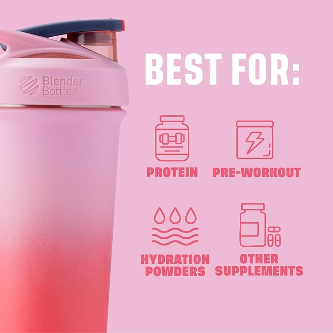 BlenderBottle Sport Sleek Insulated Stainless Steel Shaker Bottle - Image 4