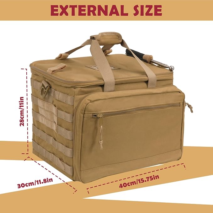 SCAVATA Patrol Bag Law Enforcement, Police Gear Car Front Seat Vehicle - Image 5