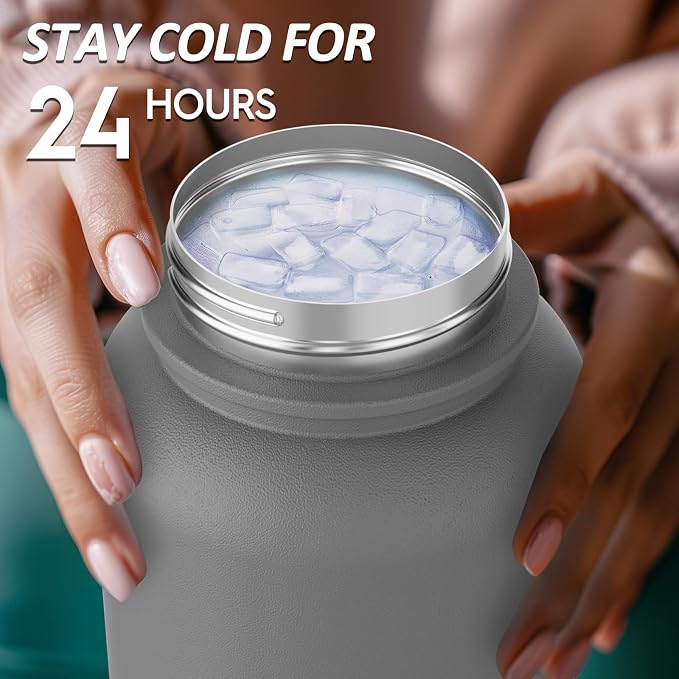 Navigate 32 oz Insulated Stainless Steel Sports Water Bottle - Image 3