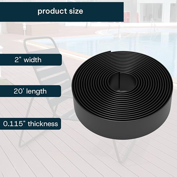 2 Inch Wide, 20ft Long Vinyl Strap - Image 3