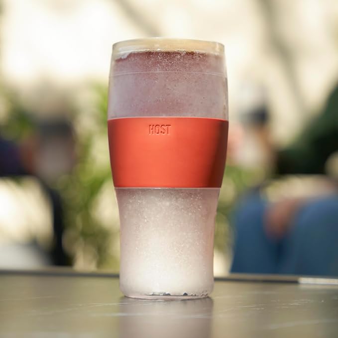 Host FREEZE Beer Glasses, Frozen Brew Mugs, Freezable Pint Glass Set, Insulated - Image 9