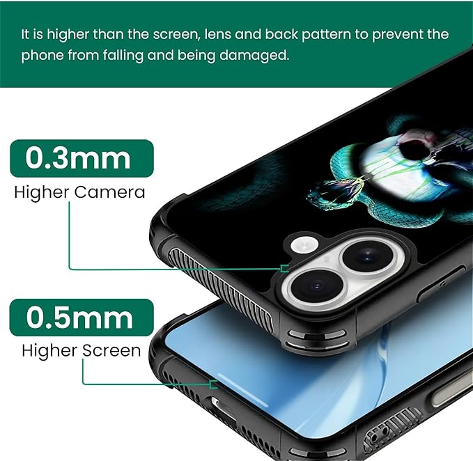 for iPhone 17 Case, for MagSafe Graphic Design for Girl Boy Soft Silicone Hard - Image 2