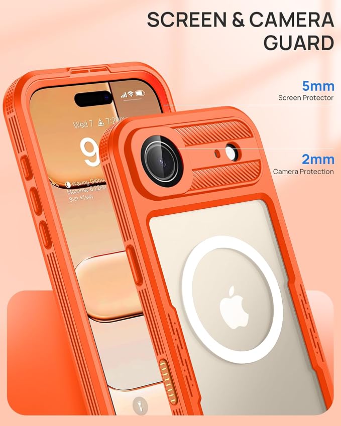 Lanhiem Magnetic for iPhone Air Phone Case, IP68 Waterproof Dustproof Phone - Image 5