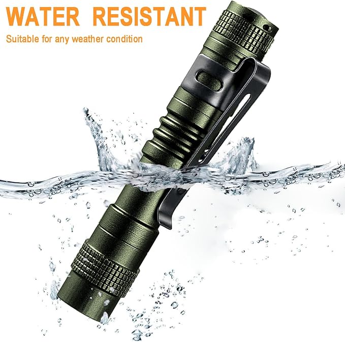 Beieverluck 10 Pack Small Mini Flashlights, Pocket Flashlight Penlight - Image 4