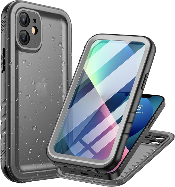 Cozycase Compatible with iPhone 12 Mini Waterproof Case by Cozycase