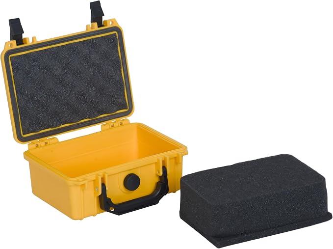 MEIJIA IP67 waterproof hard compact case, Customizable Fit Foam, 8.12”x6.56”x - Image 2