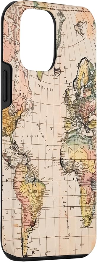 World Map, Old Map of the World Case - Image 3