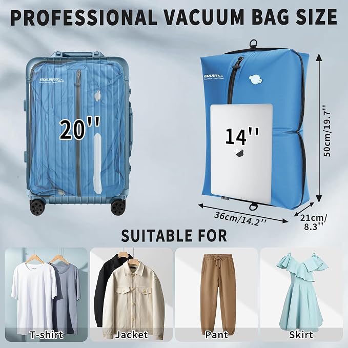 Reusable Vacuum Bags for Travel - Image 2